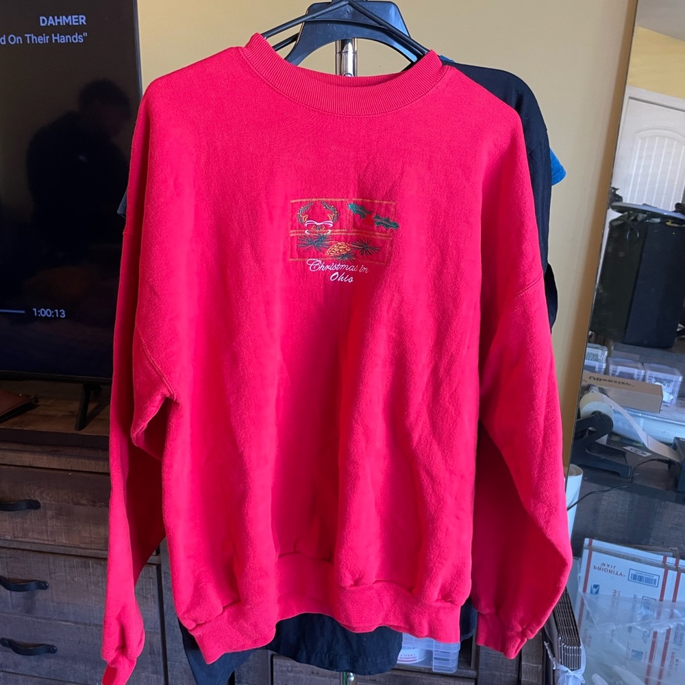 “CHRISTMAS IN OHIO” VIBRANT UNISEX CREWNECK